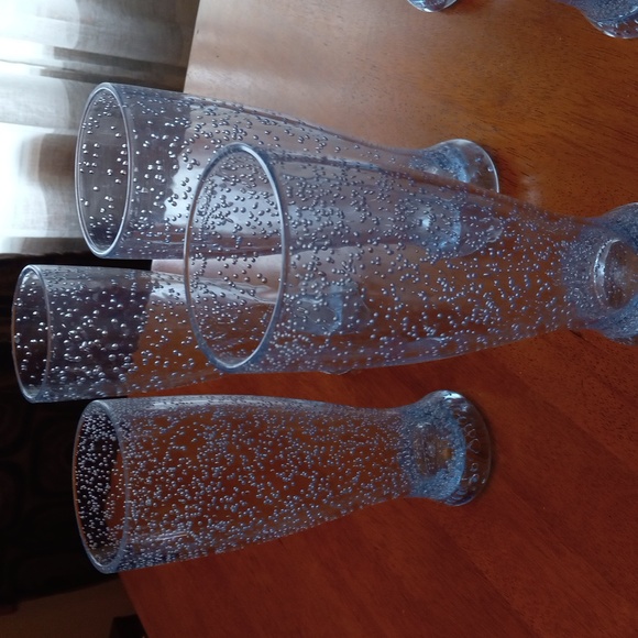 Set of six plastic drink glasses - Picture 2 of 3